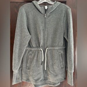 Varley Heather Grey Sweatshirt Jacket